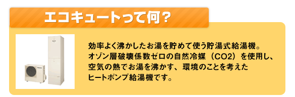 エコキュートって何？
